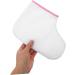 Healeved Lot De 2 Paquet De Soins Des Pieds En Coton Cir Blanc Avec Bordure Rose pais Et Chaud Pour Bain De Paraffine Enveloppement Spa Et P dicure Professionnelle Domicile - Buy Online on GoSupps.com