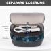 LdawyDE Denture Box Retainer Case Set - Denture Brush Chewies and Removal Tool Included - Mirror Attached for Convenience Black - Buy Online on GoSupps.com