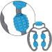 Buy ToddMomy Exercise Roller - Dual-Woman Relaxer Foam Massage Device for Leg Pain Relief Myofascial Tissue Workout Accessories - 29x23.5x2cm Blue - Buy Online on GoSupps.com