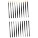 Mikinona 100pcs Eye Makeup Tools Cosmetics Brush 10X0.5X0.5cm White - Buy Online on GoSupps.com