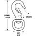 JCS No.0  2.25inch Small Non-Swivel Brass Gate Snap Clip - Buy Online on GoSupps.com