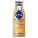 NIVEA Q10 Firming + Radiance Gradual Tan (200 ml) Tan Activating Firming Cream with Q10 Supports a Gradual Tan Tanning Moisturiser for a Sun-Kissed Radiant Glow