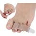 Wudaizhi Broken Toe Wraps - 2pcs Fabric Toe Splint & Toe Pads Bandages for Finger Protection & Straightening - International Shipping Available - Buy Online on GoSupps.com