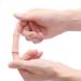Silicone Gel Toe Separator Tubes - 2Pcs Cuttable Sleeves for Toe Cushion and Protection - Buy Online on GoSupps.com