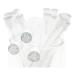 i-Laesh 20 Pcs Lash Brush Set | Eyelash Extension Spoolies & Mascara Wands | Disposable Makeup Tools for Sanitary Application - White Star - Buy Online on GoSupps.com