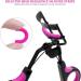 Eyelash Curlers with Comb Stainless Steel Lash Curler Quick Eye Makeup Accessory with 5 Replacement Refills for Women Girl - Buy Online on GoSupps.com