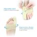 Elastic Bunion Corrector & Relief Sleeves - Hallux Valgus Protection Tool for Toe Extensor Care - Buy Online on GoSupps.com