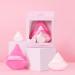 Buy Puff Puff The Perfect Trio | 3 PC Pink Triangle Makeup Puffs - Beauty Creations - Buy Online on GoSupps.com