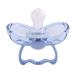 Buy Safety Silicone Baby Pacifier | Newborn Anti-Dust Soother - Round Blue | International Shipping - Buy Online on GoSupps.com