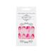 Sethexy Pink French False Fingernails - 24 Glossy Acrylic Nail Tips for Women & Girls | Perfect Press-On Nail Art - Buy Online on GoSupps.com