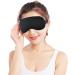 Buy Magnetic Far Infrared Sleeping Mask - Adjustable Eye Patch & Therapy Eye Pillow for Travel & Naps - Black Blindfold Eye Shade - Buy Online on GoSupps.com