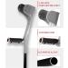 Forearm Crutches Adjustable Folding Adult Elbow Forearm Crutches Collapsible Medical Arm Cuff Crutch Walker with Height Adjustable Portable Lightweight Aluminum Alloy 2Pcs Lightweight Arm Crutch - Buy Online on GoSupps.com