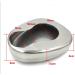 Stainless Steel Bedpan with Lid Stainless Steel Bed Pans for Elderly Smooth Contoured for Male Female Bed-Bound Patient Personal Care - Buy Online on GoSupps.com