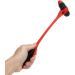 Massage Hammer - Soft Silicone Body Massager for Stress Reduction | Elastic Red & Black Design for Eye & Neck Relief - Buy Online on GoSupps.com