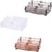 Zerodeko Box Clear Makeup Organizer Eyeshadow Organizer Cosmetics Organizer Jewelry Makeup Stand 25.5*17cm Picture 1 - Buy Online on GoSupps.com
