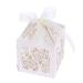 HOMSFOU 50pcs Boxes Birthday Candy Basket Gift Boxs Wedding Bonbonniere Present Boxes for Gifts Coat Boxes for Gifts Candys Gift Bixes Gift Boxes Favor Boxes Baby Shower Box Fold