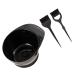 1 Set hair tinting hair dye tools for DIY dying coloring applicator hair coloring dyeing kit cosmetology kit hair coloring bowl plastic cosmetic hairdressing tool