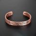 VicMAG Copper Magnet Bracelet for Men | Arthritis Pain Relief | Adjustable Pure Copper Cuff with Gift Box | International Shipping - Buy Online on GoSupps.com