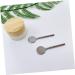 BELLIFFY Eye Cream Stick Beauty Scoop Skin Care Spoon Lip Applicator Makeup Spoon Spoon Lotion Spoon Beauty Spoon Skincare Tools Cream Spoon Facial Spoon Spoon 5.00X1.50X0.30CM Silver - Buy Online on GoSupps.com