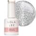 Lola Lee Gel Polish | Smiling Is My Favourite | GP100 | 15ml |Long-Lasting | Chip Proof | Soak-Off | Nail Art | Manicure & Pedicure | Easy to Apply |Salon and Home Use | LED UV Lamp