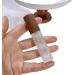 Large Capacity Frosted Glass Spray Bottle - Refillable Travel Perfume & Makeup Container (Brown) | Portable Essential - Buy Online on GoSupps.com