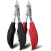 PSGS 1Pcs Professional Nail Cuticle Scissors Black Red Toes Dead Skin Pliers Trimming Tonail Clipper Nipper Manicure Pedicure Tools (Color : Red) - Buy Online on GoSupps.com