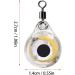 Lesunbak Drop Fishing Lights - Waterproof LED Bait Light for Night Fishing | Eye Shape Underwater Lure to Attract Perch - Buy Online on GoSupps.com
