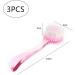 3 Pcs Nsil Brush Long Handle Nail Manicure Dust Brush Remover Cleaner Acrylic Gel Clean Brush Nail Arts Dust Cleaner Brush for Nail Arts (Random Color) - Buy Online on GoSupps.com