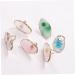 Nail Art Finger Ring Palette Polish Holder Color Mixing Plates Manicure Tools nail polish holder ring Pink - Buy Online on GoSupps.com