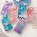 Miagon Liquid Quicksand Case for Xiaomi Mi 10T Glitter Floating Sparkle Bling Transparent 3D Cute Case Starfish Purple Xiaomi Mi 10T Starfish Purple - Buy Online on GoSupps.com