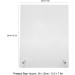 Nail Color Display Board Durable Stable Nail Tip Display Board 26x20cm for Nail Artists Nail Art Technicians for Families Nail Salons Nail Art Schools - Buy Online on GoSupps.com