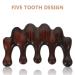 Buy Healvian Handheld Head Massage Comb - 2 Pieces Natural Wood Sandalwood Hair Growth Comb for Women - No Static B tzahn-Haarkamm - Buy Online on GoSupps.com