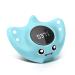 BabyElf Bath Thermometer Newborn Baby Digital Water Thermometer Blue Fish Manta Ray