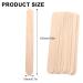 JSKWIKE 20 PCs Wooden Spatula Set for Cosmetics Hair Removal & Ice Cream - Ideal Waxing Sticks - Buy Online on GoSupps.com