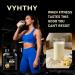 VYHTHY Banana Flavored Whey Protein Powder 24g Protein per Serving Fast-Absorbing Concentrated whey Protein Low Sugar Gluten-Free Natural Flavor 3.5lbs(56oz) - Buy Online on GoSupps.com