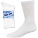 Diabetic Crew Circulatory Socks 6-Pack Men's Loose Fit Size 10-13 | Health Support - Buy Online on GoSupps.com