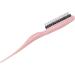 Teasing Hair Brush Portable Styling Comb Ergonomic Rat Tail Handle Home Travel (Pink) - Buy Online on GoSupps.com