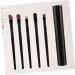 WOONEKY 5pcs Eyeshadow Brush with Case Eyeshadow Brush Kit Cosmetic Tools Blackriflecoffee - Buy Online on GoSupps.com