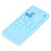 Cell Phone Shaped Silicone Baby Teether Toy - Safe Sensory Development for Toddlers | Ideal Travel Teether (Blue) - Buy Online on GoSupps.com