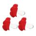 Toyandona 9-Pack Silicone Funny Pacifiers for Babies - Soothing Nipple & Red Pebble Gel - Perfect for Newborns - Buy Online on GoSupps.com