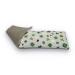 Soothing Cold or Hot Microwavable Duo Fabric Wheat Bag - Unscented - Natural Relief for Aches and Pains - Cloverleaf