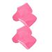 VALICLUD Paquet de Paraffine Pieds Spa 2 Paires paisses Rose Fuchsia Bord Blanc Maintien Chaleur Soins Professionnels Pieds Usage Salon et Maison