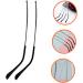 Lurrose Glasses Accessories - Replacement Ironing Ends & Bracket for Sunglasses - Durable Metal Cozy Holder (13.8x0.5cm) - International Shipping Available - Buy Online on GoSupps.com