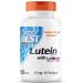 Doctor's Best Lutein with Lutemax 2020 20mg with Zeaxanthin 60 Softgels Laboratory Tested Gluten Free Soy Free Non-GMO