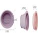 Makeup Brush Cleaning Pad Silicone Portable & Foldable Lilac - Buy Online on GoSupps.com