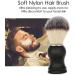 POFET 3-in-1 Beard Shaving Set - Shaving Brush Stand & Bowl for Men | Premium Grooming Kit in Black - Buy Online on GoSupps.com