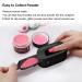 Dip Powder Tray Recycling System & French Tip Mould - Nail Glitter Holder Saver (Black) - Buy Online on GoSupps.com