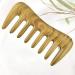 GRARRO Wide Tooth Hair Comb - Natural Wood Comb for Curly Hair - No Static Sandalwood Hair Pick Wooden Comb for Detangling - Buy Online on GoSupps.com