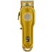 Full Metal Hairdresser Professional Hair Clipper Electric Cordless LCD Hair Clipper Gold and Silver Hair Clipper (Color : A)