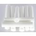 Onwon 12 Set Refillable Essential Oil Nasal Inhaler Blanks - Unscented Wicks - Assorted Colors - Buy Online on GoSupps.com